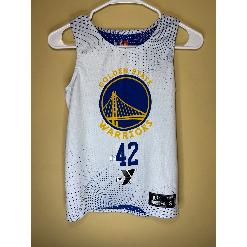 Golden State Warriors Youth Jersey Reversible #42 Jr NBA Size S